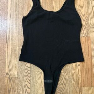 NWT Madewell black Sleeveless Bodysuit